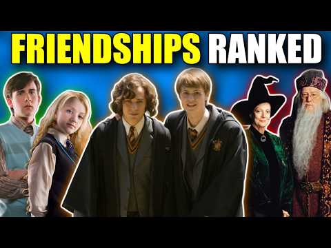 Every Harry Potter Friendship Ranked