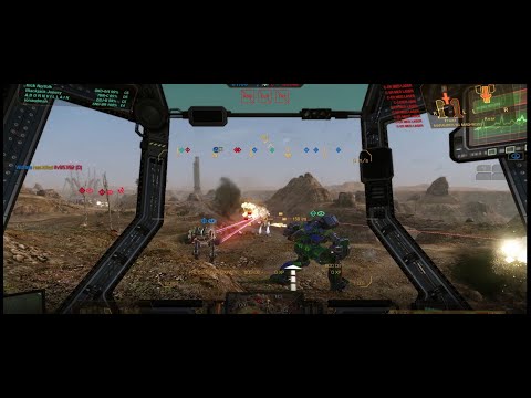 MWO Quickplay Such a good mech: QKD-IV4 Quickdraw MRM60 on Canyon Network Domination