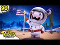 The Rabbid Race To The Moon Rabbids Invasion Full Episodes Kids Cartoons