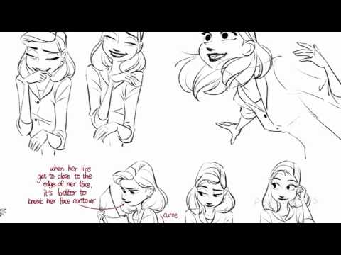 Paperman: Featurette - The Drawings