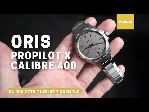 Oris Pro Pilot X Calibre 400 Grey Dial 01 400 7778 7153-07 7 20 01TLC