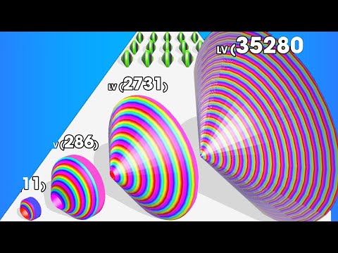 Satisfying Mobile Games Play 9999 Tiktok Video Circle Up, Peel Runner, Number Master 1QGUY