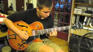 Django Reinhardt's version of When Day Is Done, played by Liam Compton