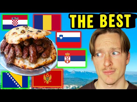 WHICH COUNTRY has the BEST Čevapčiči: American Reacts