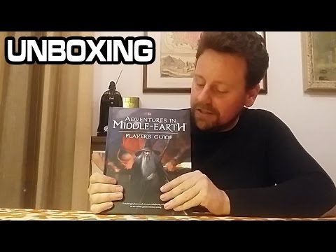 Adventures in Middle-Earth: Player's Guide - Unboxing