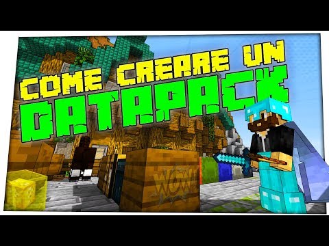 How to CREATE a DATAPACK?  ♦ Minecraft 1.14 and 1.15