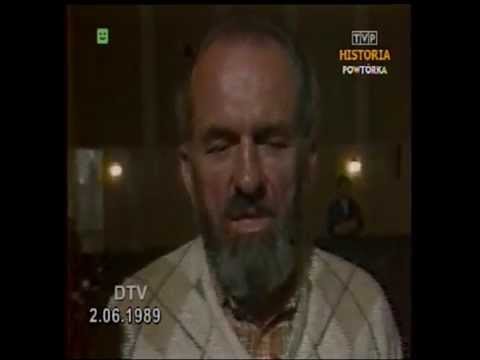 PRL 1989 Kazimierz Świtoń obrońca krzyży