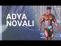 Pro Bodybuilder Adya Novali winning performance in Gorontalo Bodybuilder Championship