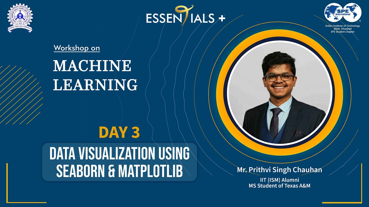 Day-3: Machine Learning Workshop - Data Visualization using Seaborn & Matplotlib