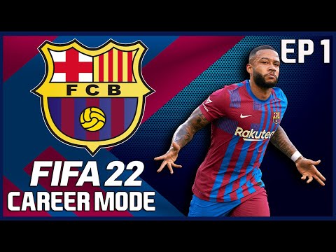 FIFA 22 Barcelona Career mode - Realistic Rebuild - EP1 CHALLANGE ACCEPTED!