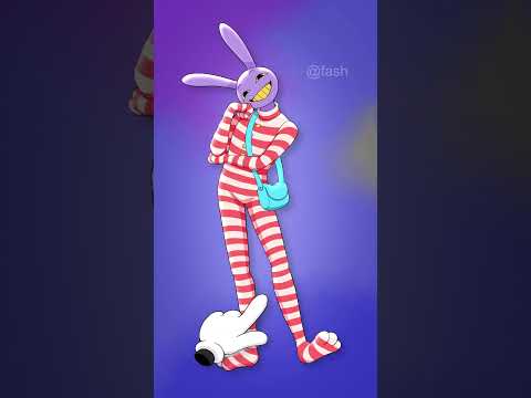 TADC turning into creepy creatures (The Amazing Digital Circus Animation)