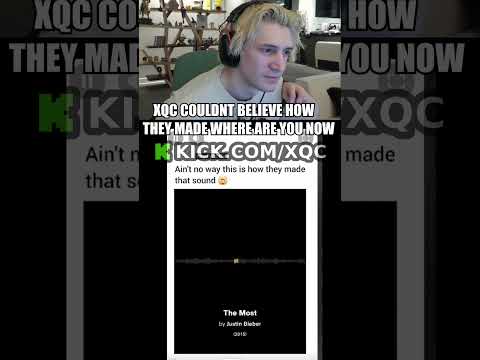 XQC Was Blown Away Reacting To How Jack Ü, Justin Bieber - Where Are Ü Now Was Made