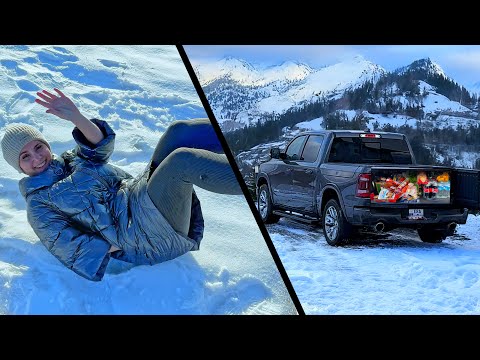 In search of snow on vacation with children - Vatra Dornei