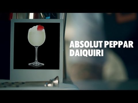 ABSOLUT PEPPAR DAIQUIRI DRINK RECIPE - HOW TO MIX