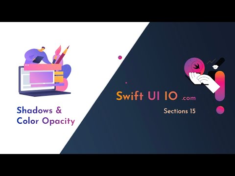 Shadows and Color Opacity in SwiftUI | SwiftUI Tutorial (Default & Custom Shadow and Opacity)