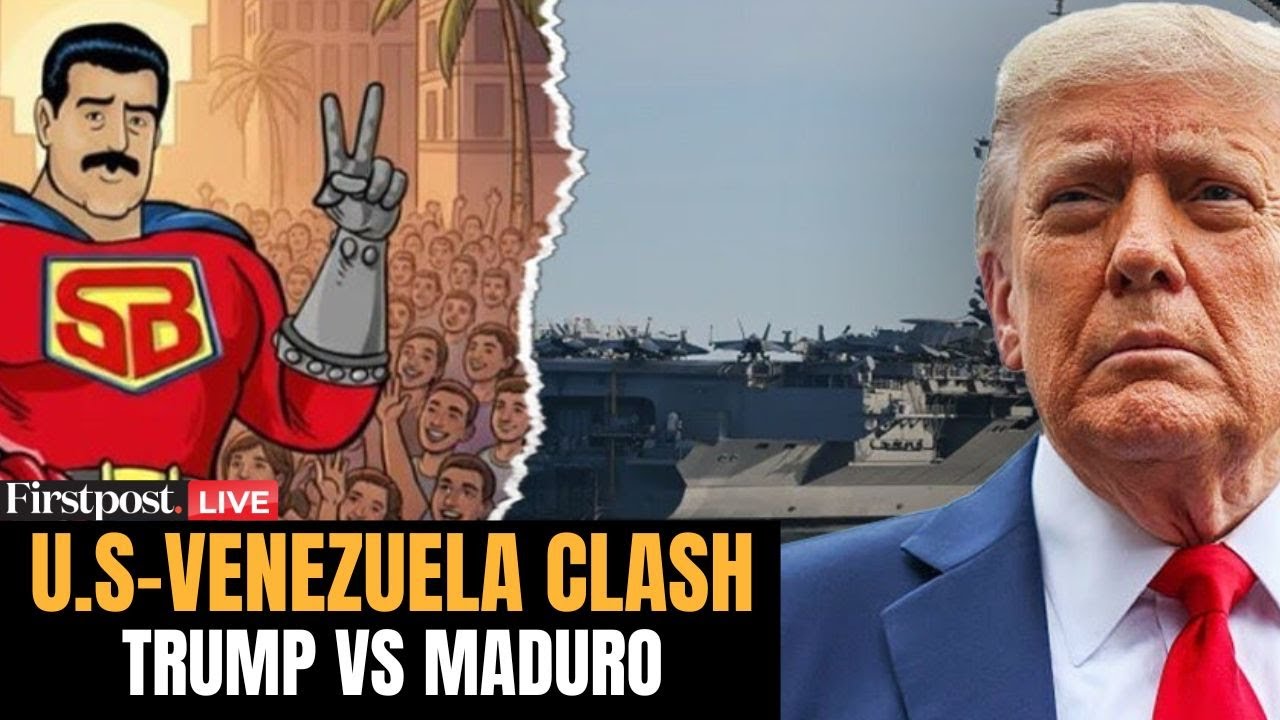 US Venezuela Clash LIVE: Maduro's Ultimatum to Trump as US Warships Advance Into Caribbean