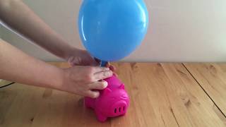 Cute Pig Balloon Pump!