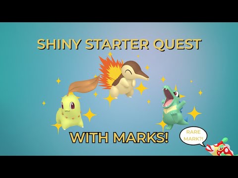 Finding Marked Shiny Johto Starters in Pokemon Violet!