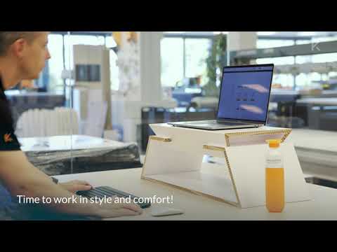 Get Inspired: Producing a laptop riser on a Kongsberg cutting table thumbnail
