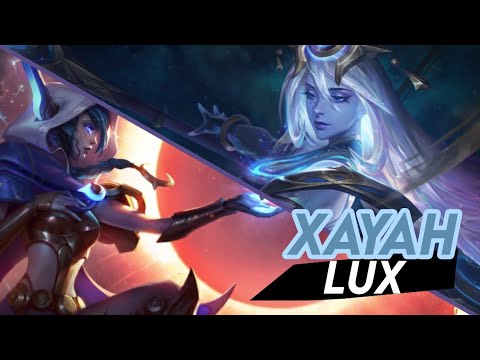 Xayah e Lux vs Jhin e Lux | Duo Bot Gameplay