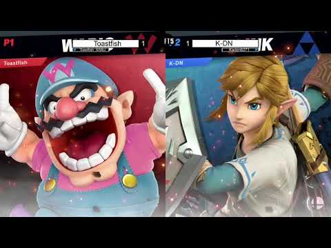 Smash Ultimate FT10: Toastfish (Wario) Vs. K-DN (Link, Pyra Mythra)