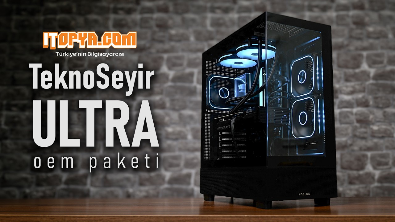 Itopya'dan Teknoseyir-Ultra OEM Paketi: ASUS Prime RTX 5080 ile 4K Oyun Keyfi!