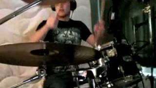 THEORETICAL DOWNFALL   RECORDING DRUMS