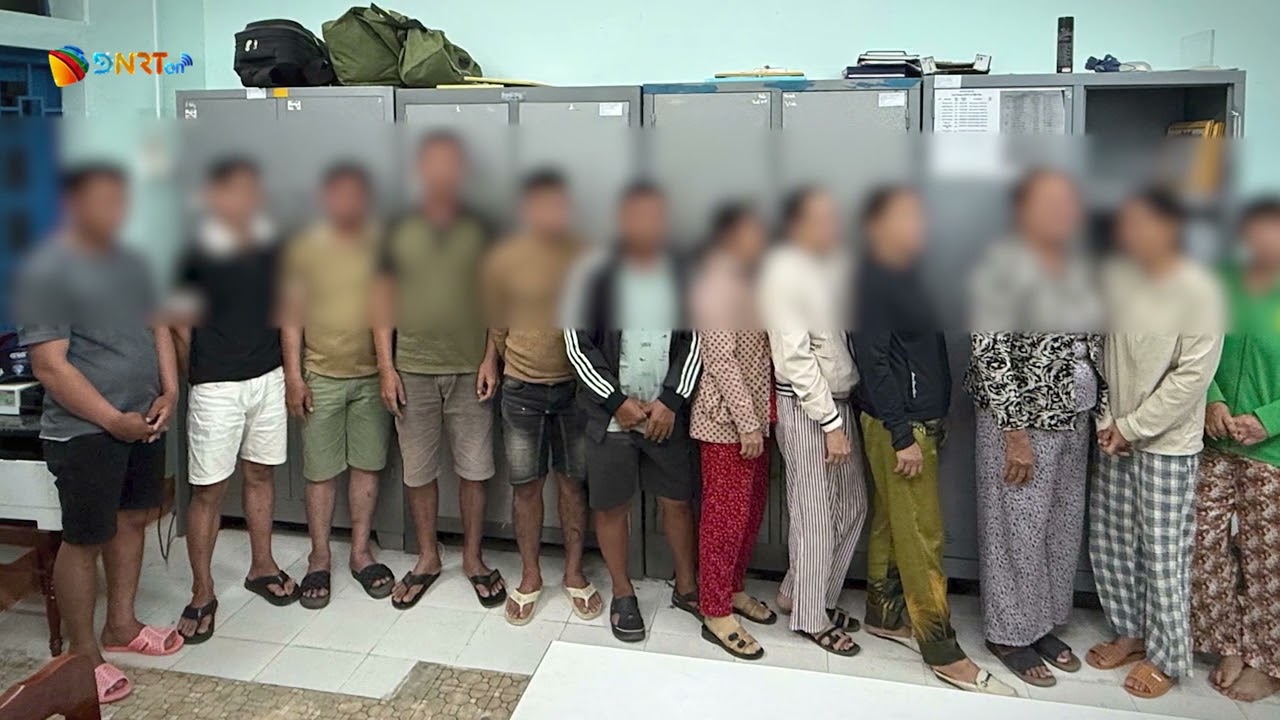 PHÁT HIỆN, BẮT GIỮ 12 ĐỐI TƯỢNG ĐÁNH BẠC TRÁI PHÉP TẠI KHÁNH HÒA