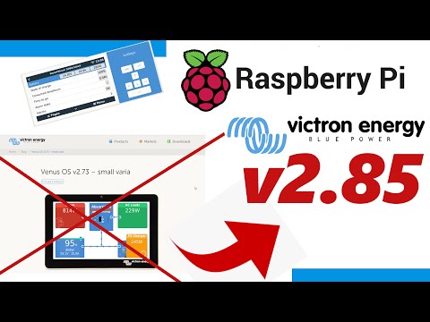 Victron VenusOS on Raspberry Pi | Update from v2.73 to v2.85