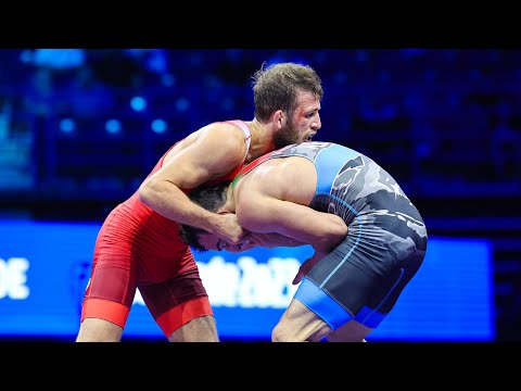 Georgii TIBILOV (SRB) vs Murad MAMMADOV (AZE) Seniors World Championships 2023. |  1/2  |GR 63Kg