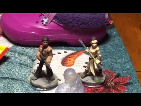 Disney infinity 3.0 force awakens playset unboxing