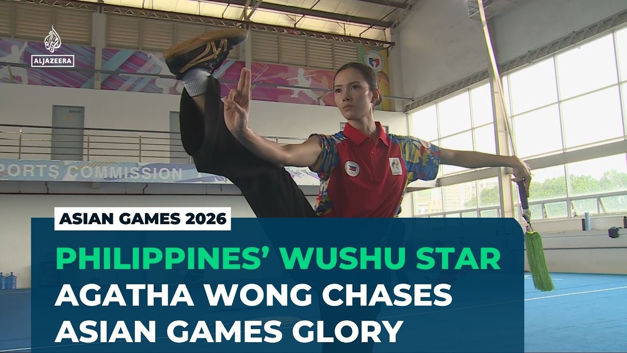 Philippines’ Agatha Wong targets Asian Games wushu gold while studying medicine