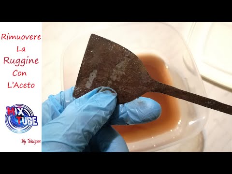 Rimuovere la ruggine con l'aceto - Fai da te