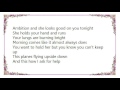 Cold War Kids - Flying Upside Down Lyrics