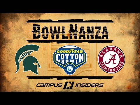 Michigan State-Alabama: Cotton Bowl Preview & Prediction