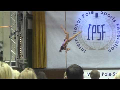 Joanna Littlewood-Johnson - Womens Preliminaries - FINALIST - World Pole Sport Championships 2012