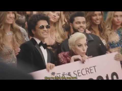 Lady Gaga, Bruno Mars & The Weeknd runway together at the Victoria’s Secret Fashion Show 2016