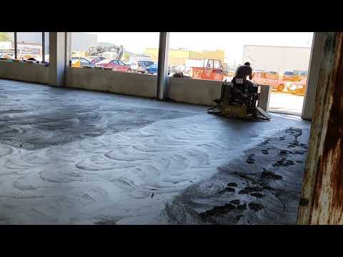 glajenje betona - tal m kvarc