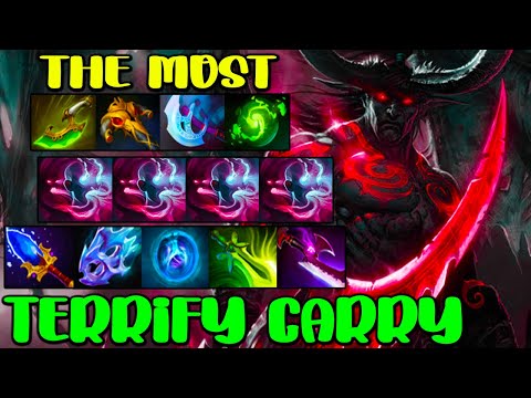 INTENSE TERRORBLADE CARRY  - THE MOST TERRIFY TEAM FIGHT - DOTA 2 GAMEPLAY