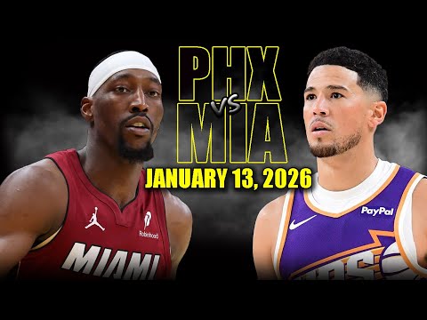 Phoenix Suns vs Miami Heat Full Game Highlights – January 13, 2026 | NBA Season