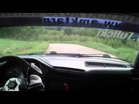 000 1 Zamkowy Wyścig Dębno 2012 - Grzegorz Tulicki BMW E30 318is onboard .mp4