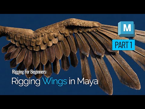 Rigging Wing in Maya | Part 1 – Skeleton & Bind