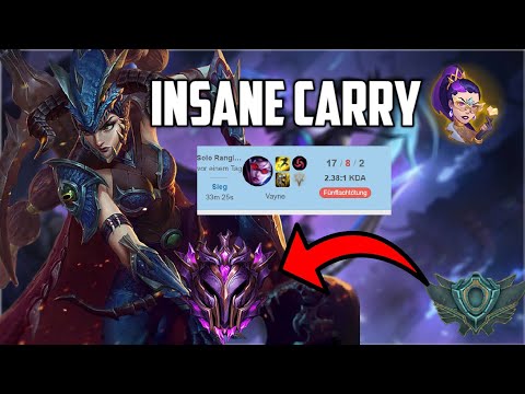 How to Carry with Vayne  | Unranked to Master in 1 Week (Episode1)