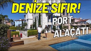 Alaçatı'da Kapıya Yatınızı Bağlayabileceğiniz Bir Mülk! Port Alaçatı İzmir Çeşme