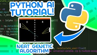 Python Pong AI Tutorial - Using NEAT