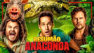 Anaconda (2025) KKKKKKK : O Retorno Da Maior Cobra do Cinema 🐍 : A História em 1 Vídeo!