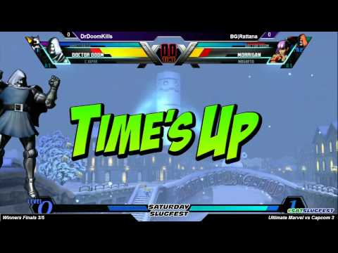 Saturday Slugfest V - UMvC3 WF - DrDoomKills vs BG|Rattana