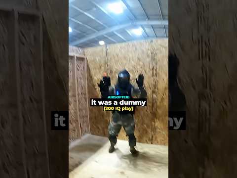 When Airsofter Pulls A 200IQ Play…