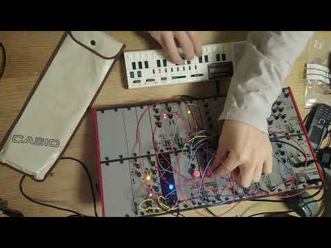 200 SUBS! AE Modular x Casio VL-Tone Ambient Improv + Free Album!