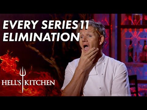 Every Series 11 Elimination On Hell's Kitchen